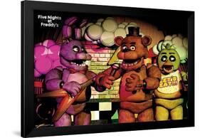 Five Nights at Freddy's - Band-Trends International-Framed Poster