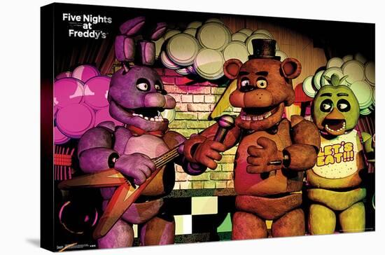 Five Nights at Freddy's - Band-Trends International-Stretched Canvas