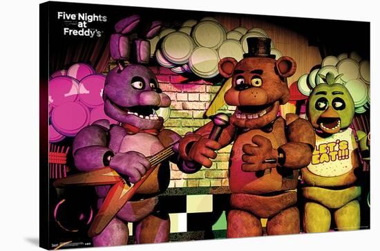 Five Nights at Freddy's - Band-Trends International-Stretched Canvas