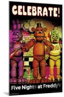 Five Nights at Freddy's - Celebrate-Trends International-Mounted Poster
