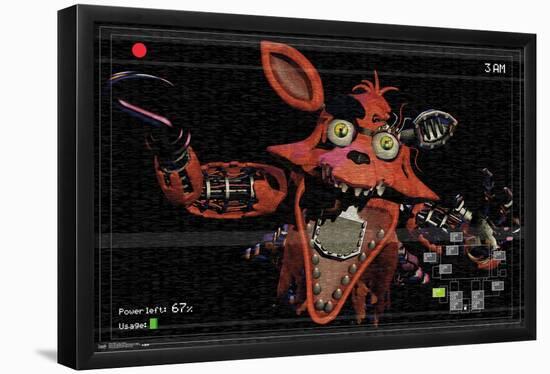 Five Nights at Freddy's - Foxy Camera-Trends International-Framed Poster