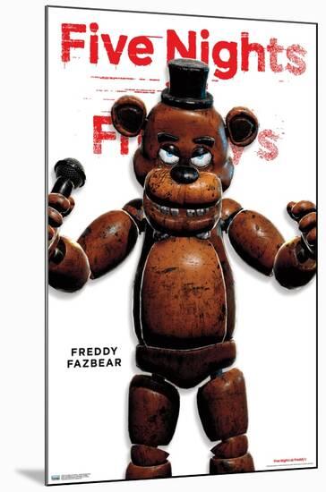Five Nights at Freddy's - Freddy Feature Series-Trends International-Mounted Poster