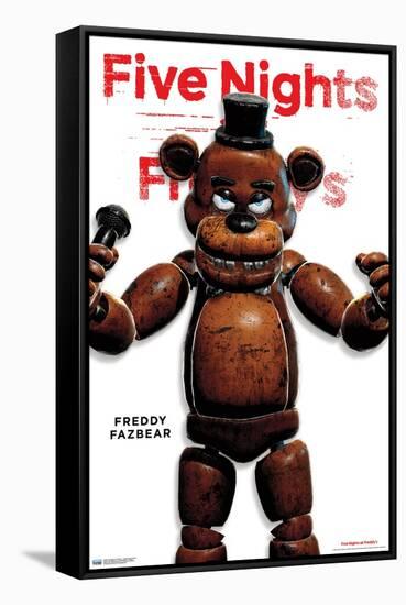 Five Nights at Freddy's - Freddy Feature Series-Trends International-Framed Stretched Canvas