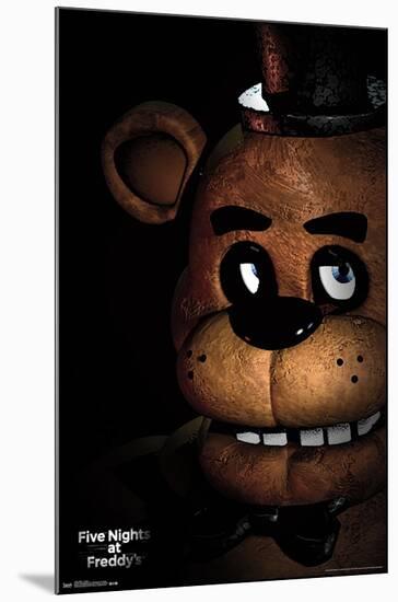 Five Nights at Freddy's - Freddy-Trends International-Mounted Poster