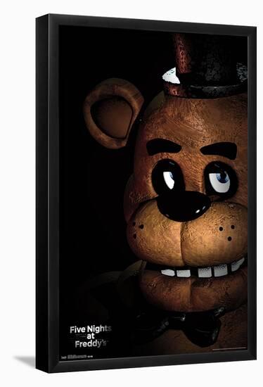 Five Nights at Freddy's - Freddy-Trends International-Framed Poster