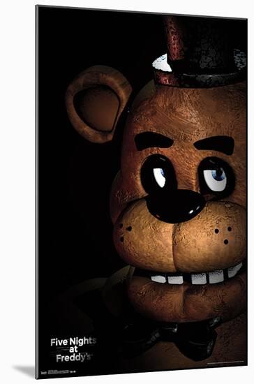 Five Nights at Freddy's - Freddy-Trends International-Mounted Poster