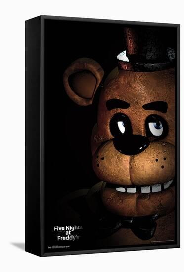 Five Nights at Freddy's - Freddy-Trends International-Framed Stretched Canvas