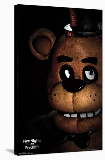 Five Nights at Freddy's - Freddy-Trends International-Stretched Canvas