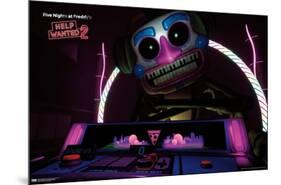 Five Nights at Freddy's: Help Wanted 2 - DJ Music Man-Trends International-Mounted Poster