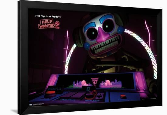 Five Nights at Freddy's: Help Wanted 2 - DJ Music Man-Trends International-Framed Poster