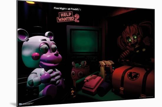 Five Nights at Freddy's: Help Wanted 2 - First Aid-Trends International-Mounted Poster