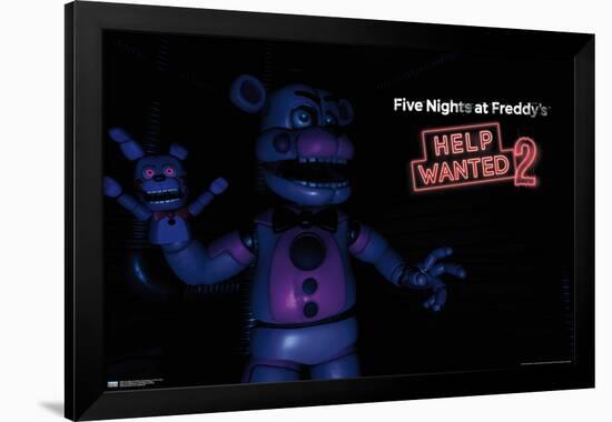 Five Nights at Freddy's: Help Wanted 2 - Funtime Freddy-Trends International-Framed Poster