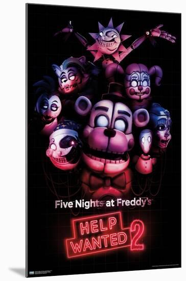 Five Nights at Freddy's: Help Wanted 2 - Key Art-Trends International-Mounted Poster