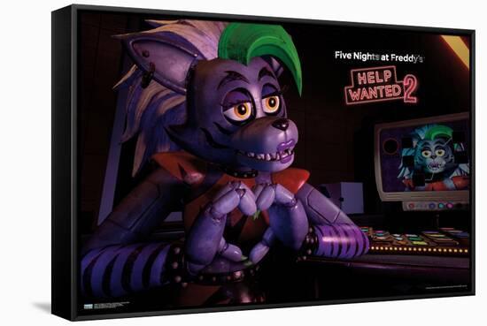 Five Nights at Freddy's: Help Wanted 2 - Roxanne Wolf-Trends International-Framed Stretched Canvas