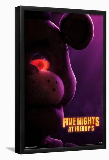 Five Nights at Freddy's Movie - Freddy One Sheet-Trends International-Framed Poster