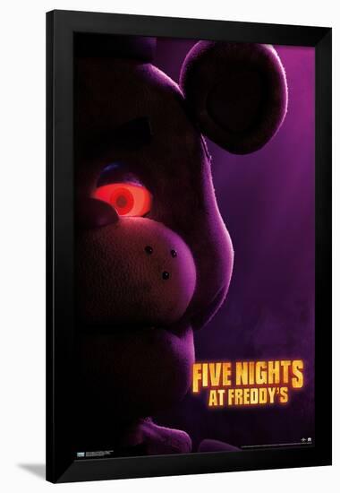 Five Nights at Freddy's Movie - Freddy One Sheet-Trends International-Framed Poster