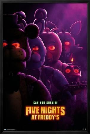  Trends International Five Nights at Freddy's Movie - Teaser One  Sheet Wall Poster: Posters & Prints