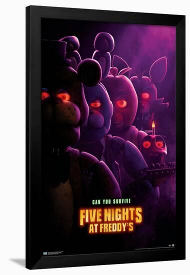 Five Nights at Freddy's Movie - Teaser One Sheet-Trends International-Framed Poster