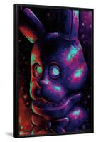Five Nights at Freddy's - Neon Heat-Trends International-Framed Poster