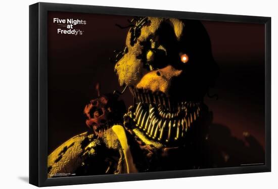 Five Nights at Freddy's - Nightmare Chica-Trends International-Framed Poster