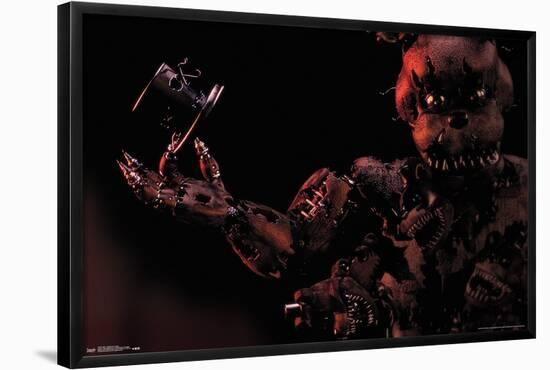 Five Nights at Freddy's - Nightmare Freddy-Trends International-Framed Poster