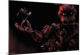 Five Nights at Freddy's - Nightmare Freddy-Trends International-Mounted Poster