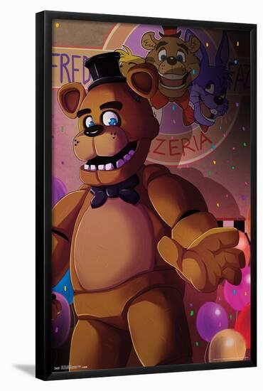 Five Nights at Freddy's - Pizzeria Art-Trends International-Framed Poster