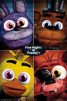 Trends International Five Nights at Freddy's Movie - Teaser One Sheet Wall  Poster