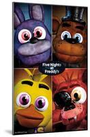 Five Nights at Freddy's - Quad-Trends International-Mounted Poster