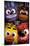 Five Nights at Freddy's - Quad-Trends International-Mounted Poster