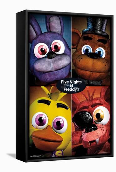 Five Nights at Freddy's - Quad-Trends International-Framed Stretched Canvas