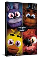 Five Nights at Freddy's - Quad-Trends International-Stretched Canvas