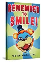 Five Nights at Freddy's: Security Breach - Remember To Smile-Trends International-Stretched Canvas