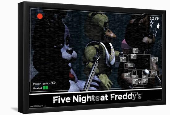 Five Nights at Freddy's - Show Stage-Trends International-Framed Poster