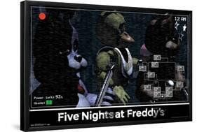 Five Nights at Freddy's - Show Stage-Trends International-Framed Poster