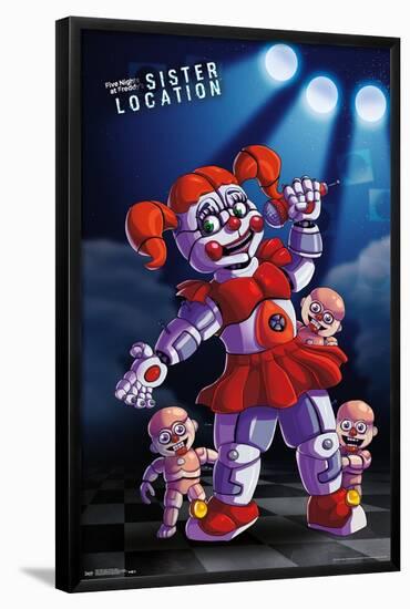 Five Nights at Freddy's: Sister Location - Baby-Trends International-Framed Poster