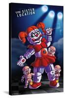 Five Nights at Freddy's: Sister Location - Baby-Trends International-Stretched Canvas