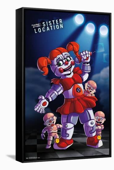 Five Nights at Freddy's: Sister Location - Baby-Trends International-Framed Stretched Canvas