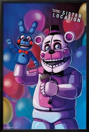 FNAF Five Nights at Freddy's Canvas Poster Art Decor