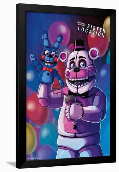 Five Nights at Freddy's: Sister Location - Funtime Freddy-Trends International-Framed Poster