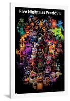 Five Nights at Freddy's: Special Delivery - Collage Premium Poster-null-Framed Poster