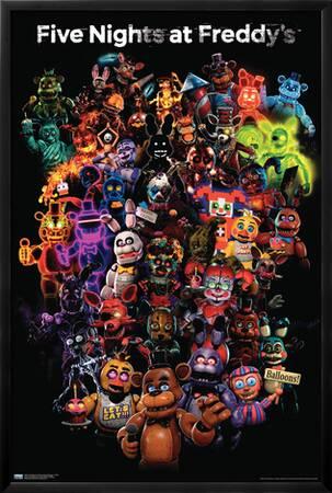 Trends International Five Nights at Freddy's Movie - Teaser One Sheet Wall  Poster