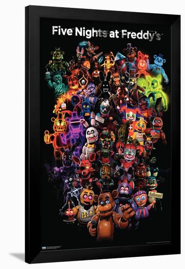 Five Nights at Freddy's: Special Delivery - Collage-Trends International-Framed Poster