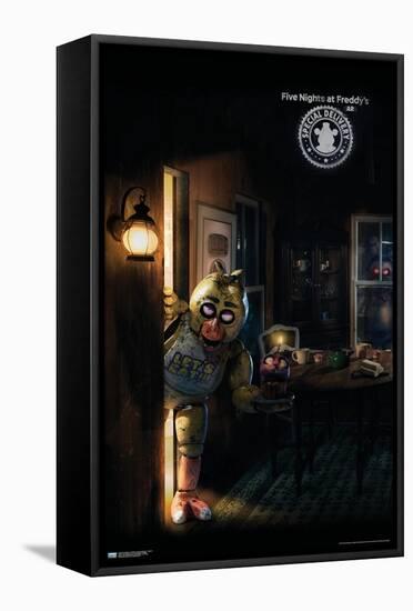 Five Nights at Freddy's: Special Delivery - Triptych 1-Trends International-Framed Stretched Canvas