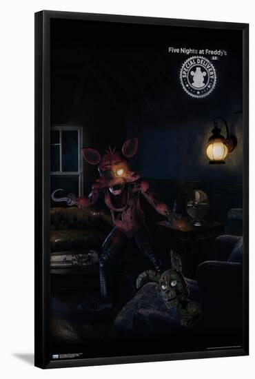 Five Nights at Freddy's: Special Delivery - Triptych 3-Trends International-Framed Poster