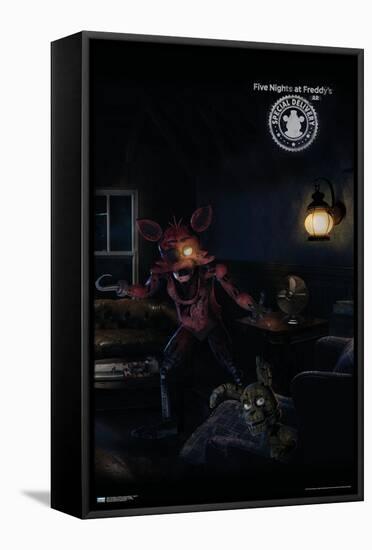 Five Nights at Freddy's: Special Delivery - Triptych 3-Trends International-Framed Stretched Canvas
