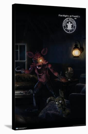 Five Nights at Freddy's: Special Delivery - Triptych 3-Trends International-Stretched Canvas