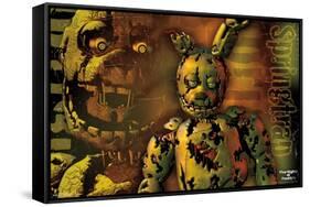 Five Nights at Freddy's - Springtrap-Trends International-Framed Stretched Canvas