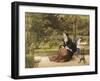 Five O'Clock, C.1874-George Dunlop Leslie-Framed Giclee Print