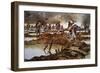 Five O'Clock in the Morning 31.7.1917-Francois Flameng-Framed Giclee Print